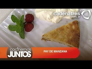 Pay de manzana receta fácil