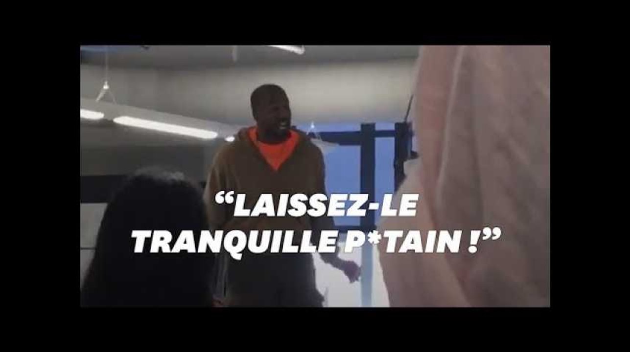 Kanye West, debout sur une table, défend vivement Elon Musk