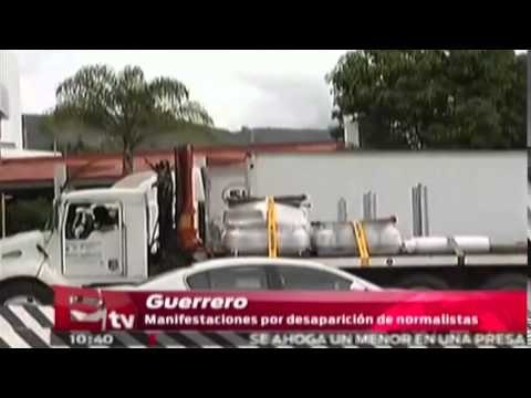 Continúan las marchas en Guerrero por normalistas de Ayotzinapa / Excélsior informa