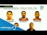 Consignan a tres policías perteneciente a una banda de secuestradores de Guerrero