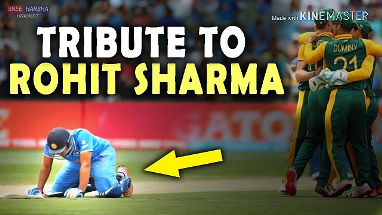 A Tribute to Rohit Sharma | The HITMAN | Emotional Journey 2007 - 2018