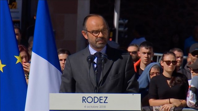 Édouard Philippe rend un hommage national à Pascal Filoé