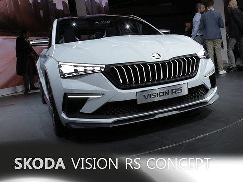 Skoda Vision RS Concept en direct du Mondial de Paris 2018
