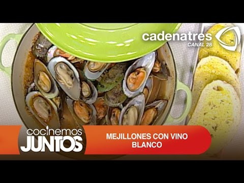 Mejillones con vino blanco / Receta mejillones al vino blanco
