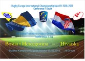 BOSNIA & HERZEGOVINA / CROATIA - RUGBY EUROPE CONFERENCE 1 SOUTH 2018/2019