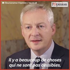Privatisations: «Tout ce qui est au coeur de la souveraineté de l’Etat n’est pas cessible», considère Bruno Le Maire
