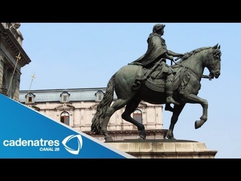 Causan daños irreversibles al caballito / Escultura del caballito