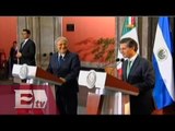 EPN y Salvador Sánchez Cerén unen fuerzas contra delincuendia organizada / Titulares de la noche
