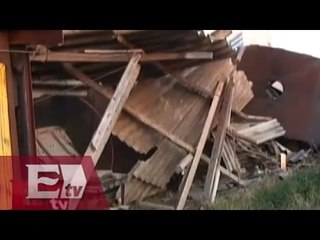 Explosión en Chalco deja una persona muerta / Martín Espinosa