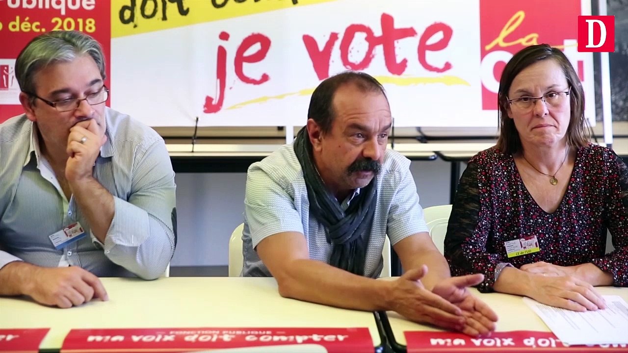 Philippe Martinez au congrès UDCGT de Tarbes