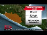Se forma la tormenta tropical Vance frente a costas de Guerrero / Paola Virrueta