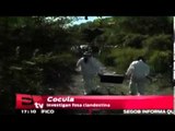 Investigan fosa clandestina hallada en Cocula, Guerrero / Andrea Newman