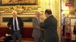 Retrouvailles entre François Hollande et les sénateurs PS