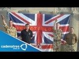 Soldados imitando el saludo nazi sacude a Reino Unido (IMÁGENES)