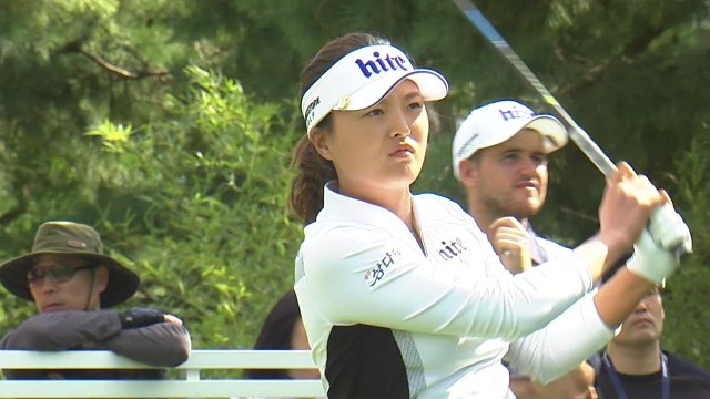 하이트진로 챔피언십 첫날 해외파 동반 부진...'동명이인' 김지현 선두 / YTN