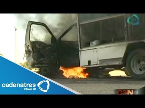 Atacan con granadas a grupos de autodefensas en Apatzingán, Michoacán