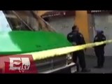 Mujer muere al interior de un micro en la Ciudad de México / Excélsior informa