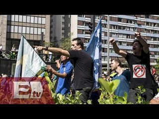 Protestas en Brasil por la reelección de Dilma Rouseff/ Global