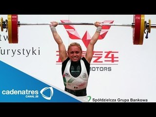 Carolina Valencia gana triple bronce para México en el campeonato mundial de pesas