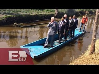 Príncipe de Gales realiza visita por Xochimilco / Vianey Esquinca