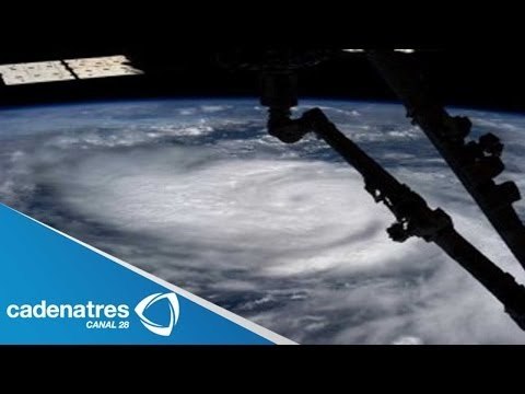 ¡Impresionante! Astronauta capta imágenes del Huracán Raymond / Huracán Raymond imágenes