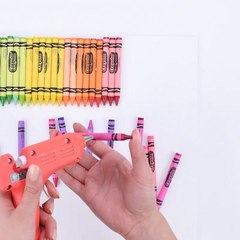 How to Make Melting Crayon Art