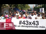 Caminata 43X43: Marchan de Iguala al DF 43 representantes de organizaciones civiles