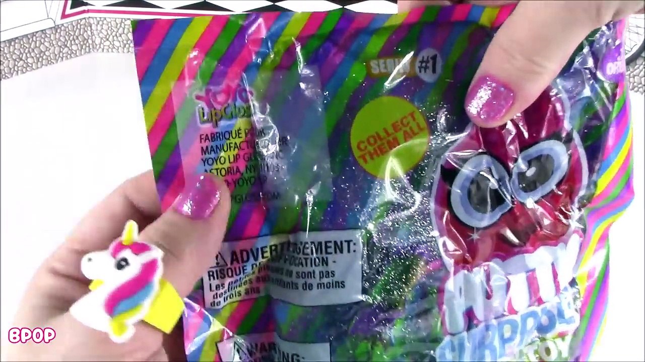 Claire's Store HAUL! YoYo Lip Gloss SLIME, Pucker POPS, Eraser Gumball