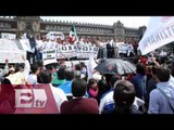 Marcha 43x43 llega al Zócalo del DF / Ricardo Salas