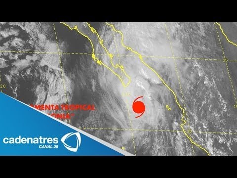 Tormenta tropical Sonia toca tierra en Sinaloa y se debilita a depresión tropical