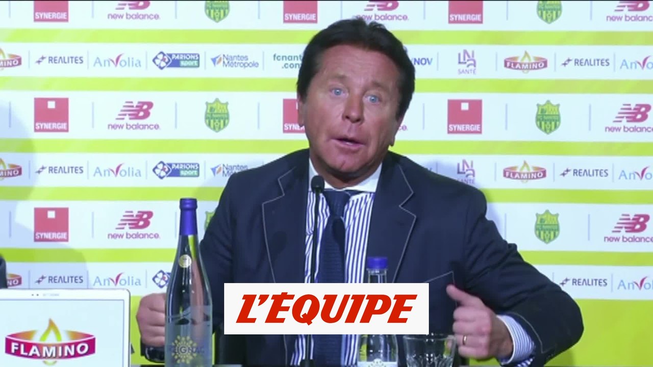 La drôle de conférence de presse de Waldemar Kita - Foot - L1 - WTF