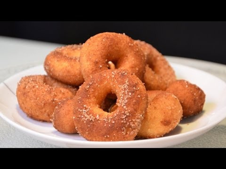 ¿Cómo hacer Mini-Donas? | Receta para hacer donas | Masa para hacer donas | Donas caseras