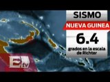 Un sismo de magnitud 6.4 sacude a Papúa Nueva Guinea/ Global