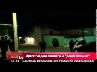 Imágenes del operativo para detener a la "pareja imperial" / Titulares de la tarde