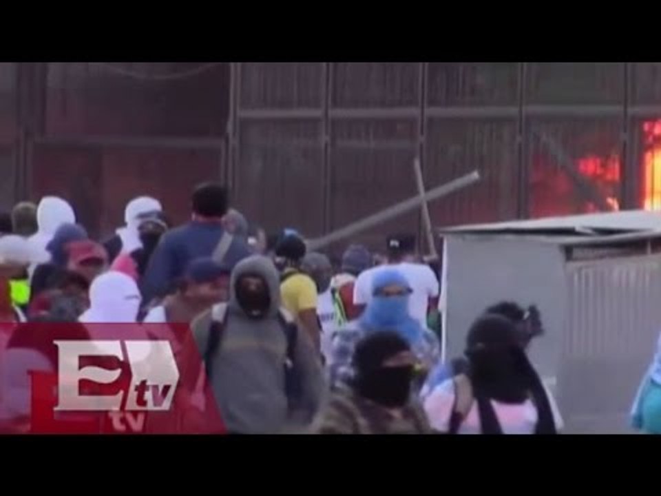 Manifestaciones violentas en Chilpancingo / Vianey Esquinca
