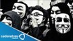 Anonymous realiza la Marcha del Millón de Máscaras en México