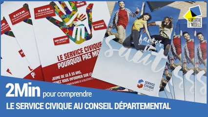 2 minutes pour comprendre le service civique au Département