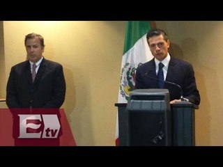 Ayotzinapa, llamado a la justicia, no a la violencia: Peña Nieto / Titulares de la tarde