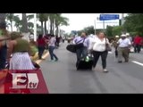 Caos en aeropuerto de Acapulco por manifestantes / Martín Espinosa
