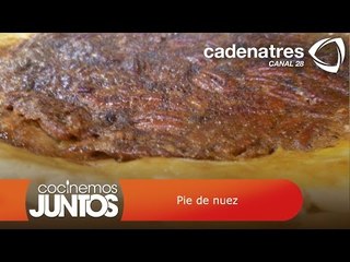 Pie de nuez ¡Fácil de hacer!