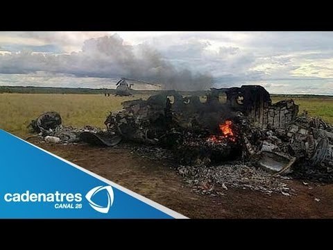 Avioneta mexicana derrumbada por fuerzas venezolanas estaba vacía