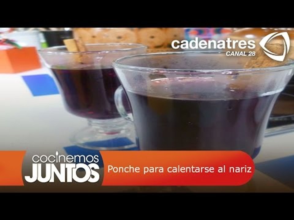 Ponche para calentarse la nariz