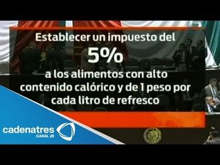 Senado aprueba en lo general el paquete fiscal