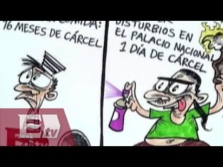 Cartún Pérez: Actos vandálicos en Palacio Nacional (Opinión) / Pascal Beltrán