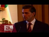 Enrique Peña Nieto habla del aumento de empleos formales en México / Vianey Esquinca