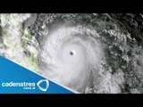 Impactantes imágenes del tifón Haiyan antes de golpear Filipinas