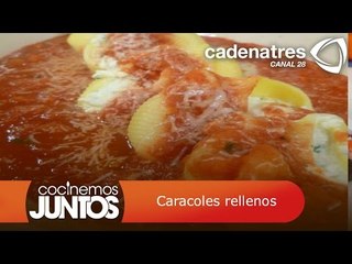 Caracoles rellenos