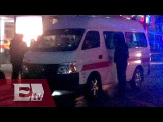 Tres heridos tras lanzar bomba molotov a combi en Neza/ Comunidad