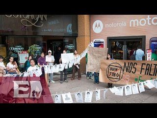 Se manifiestan en Oaxaca por Ayotzinapa durante el Buen Fin / Excélsior Informa
