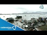 Muerte y destrucción en Filipinas por paso de tifón Haiyan; hay 4 mexicanas desaparecidas